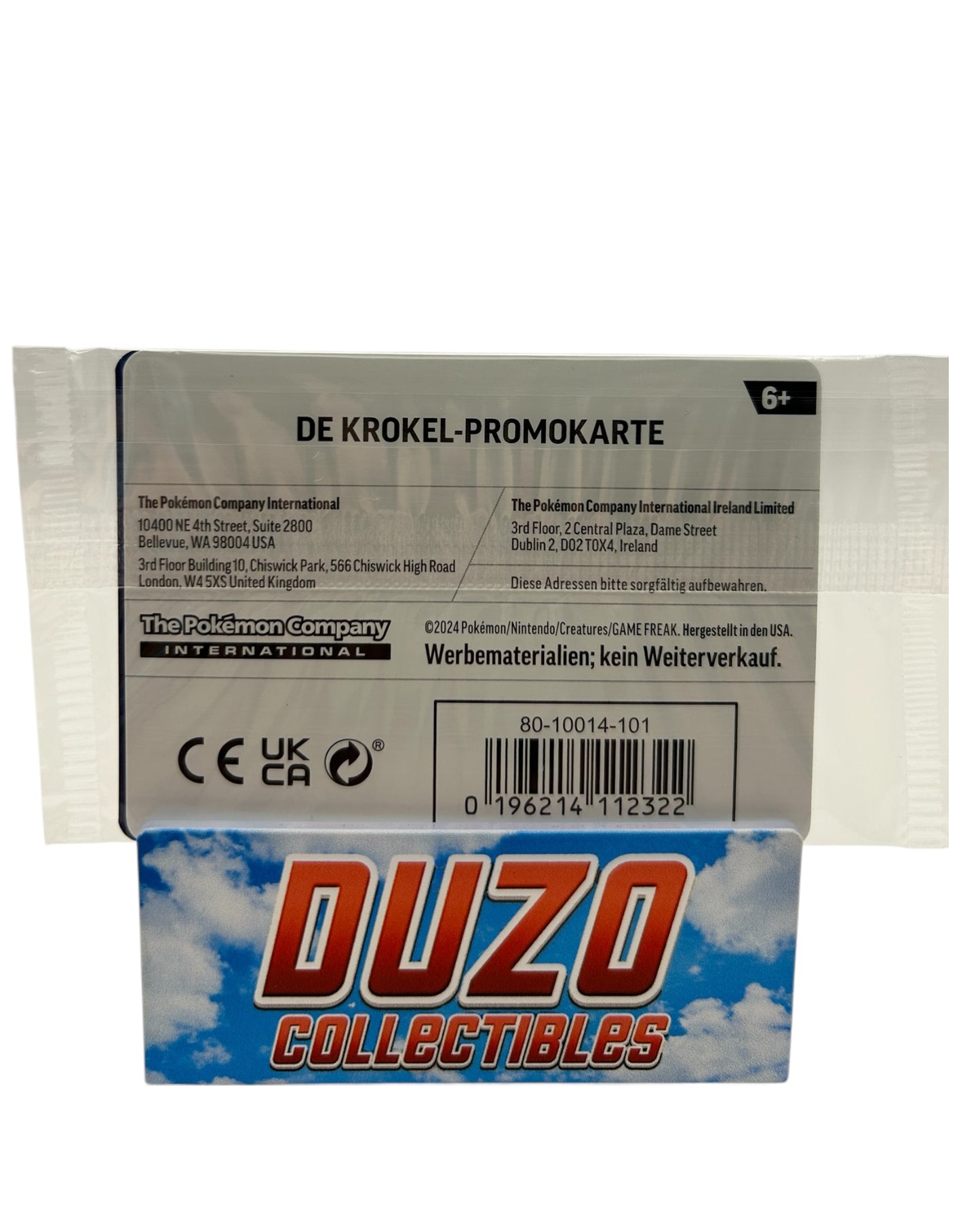 Krokel Holo Horizonte Die Serie Promo 2024 Pokemon No.192