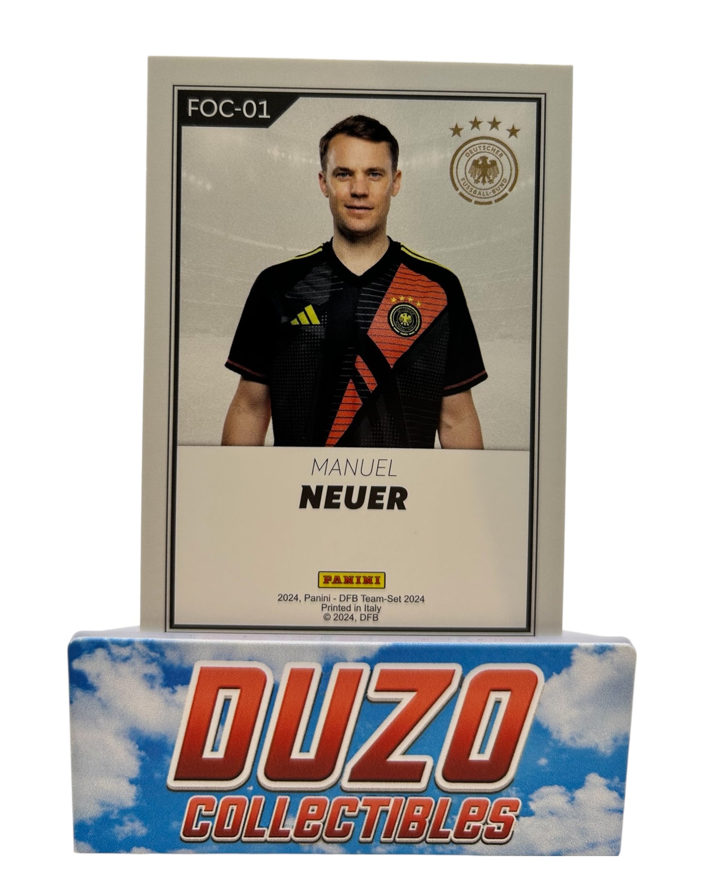 Manuel Neuer Orange /99 2024 Panini DFB-Team-Set No.FOC-01