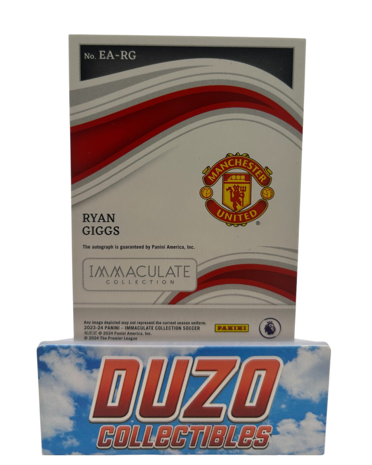 Ryan Giggs Excellence Autograph /99 2023-24 Panini Immaculate No.EA-RG