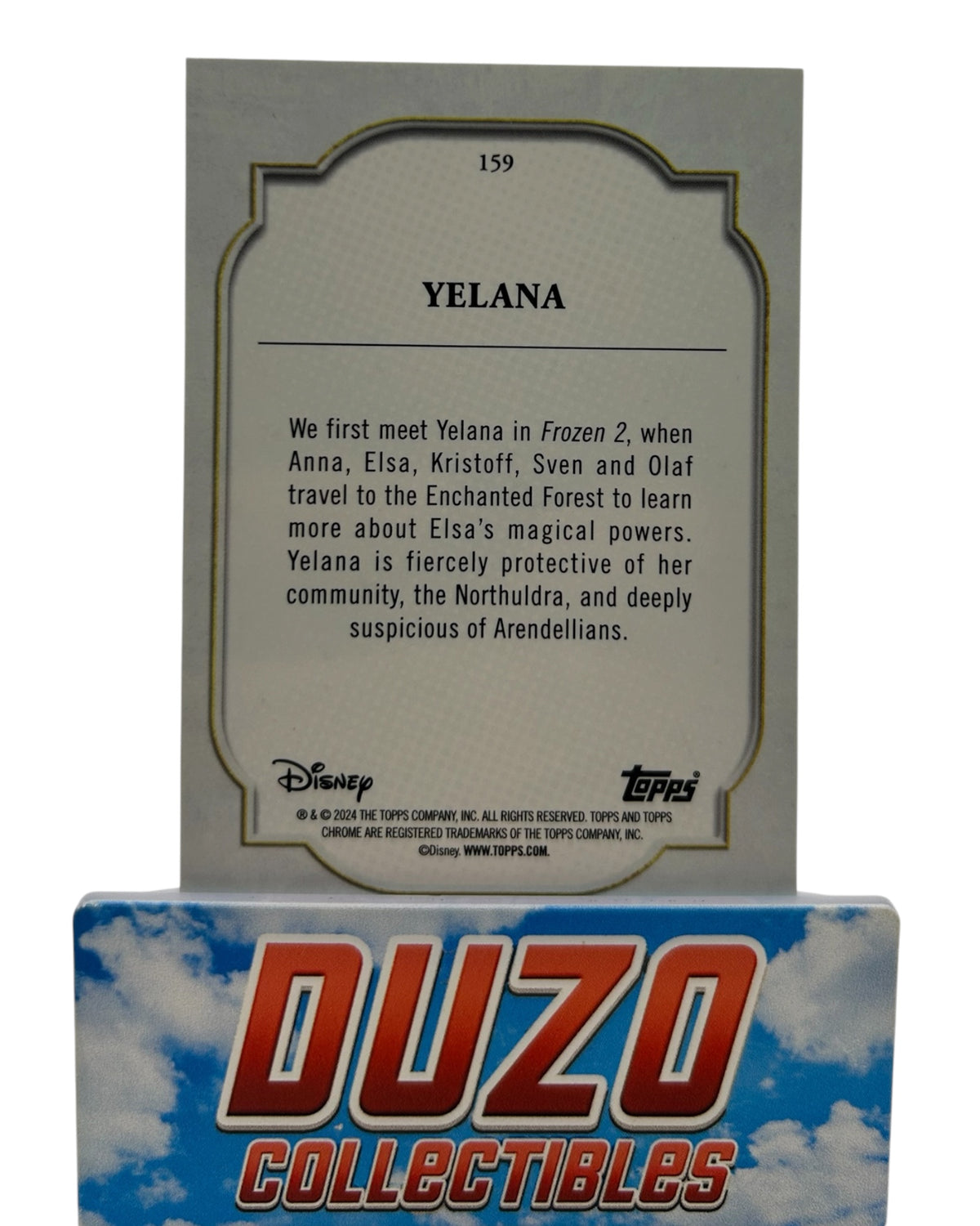 Yelena Base Frozen 2024 Topps Chrome Disney No.159