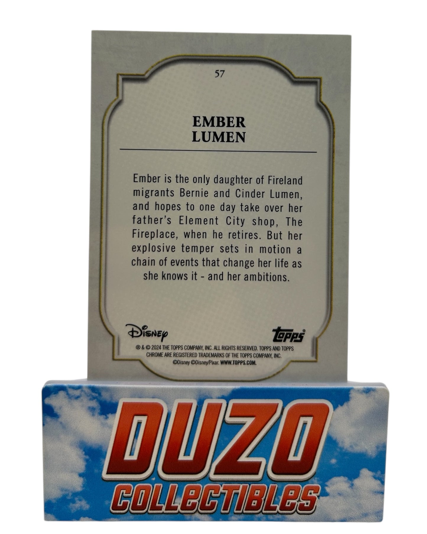 Ember Lumen Pixar Topps Chrome Disney 2024 No.57