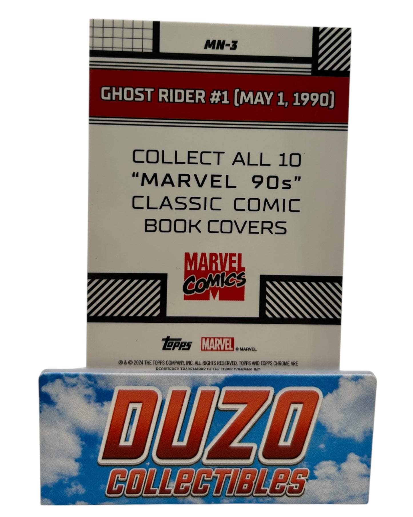 Ghost Rider Topps Chrome Marvel Classic Comic Book Covers No.MN-3