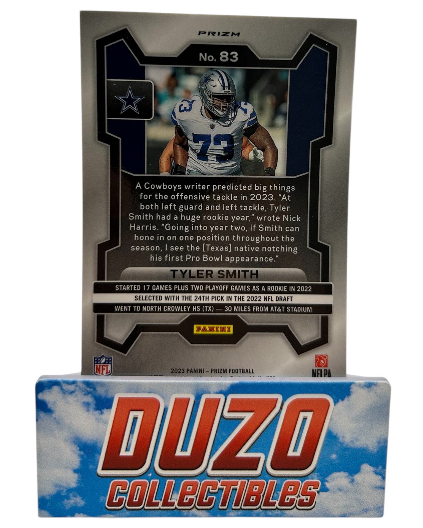 Tyler Smith Silver Prizm 2023 Panini Prizm No.83