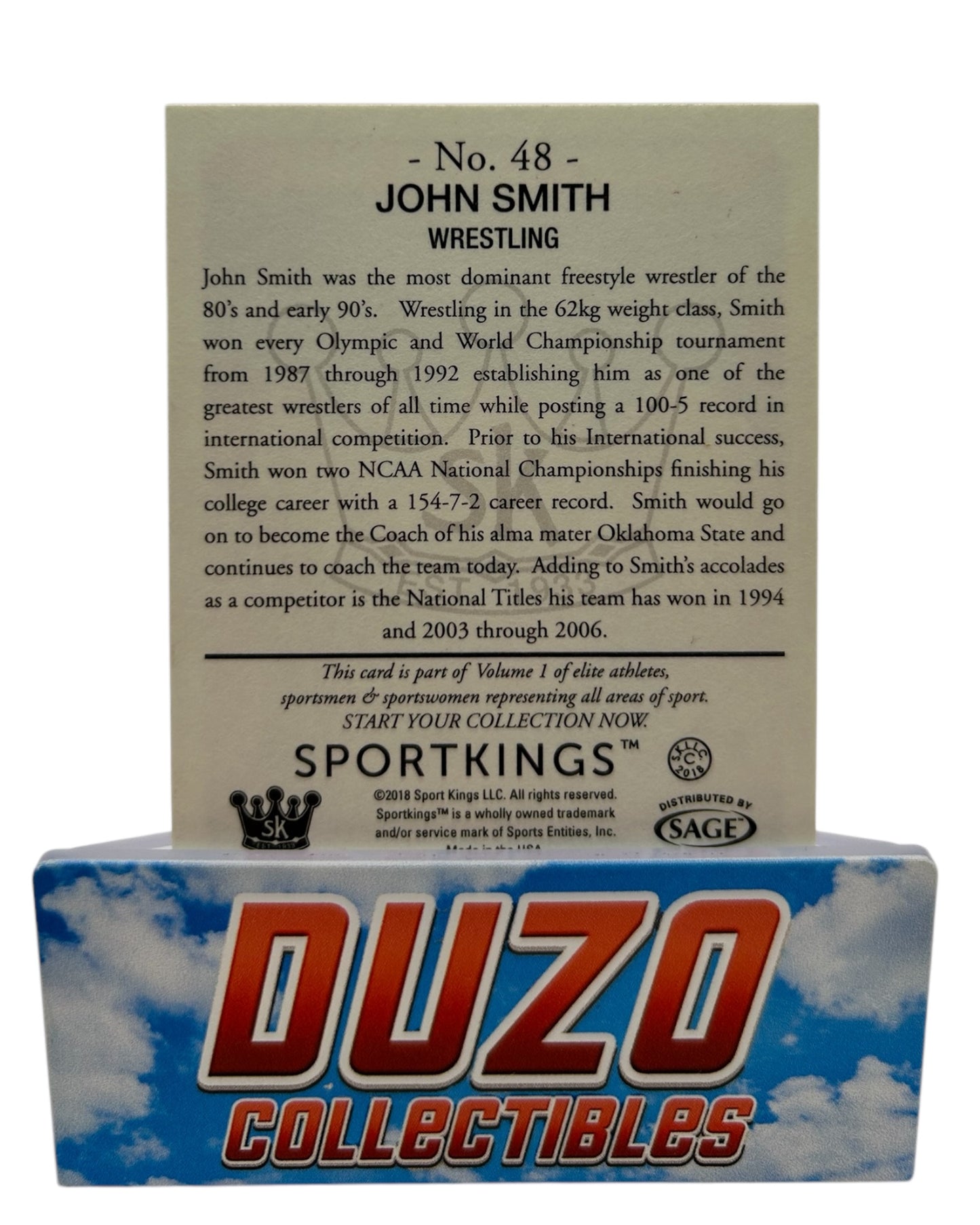 John Smith Sport Kings Gum 2018 Sport King LLC. No.48