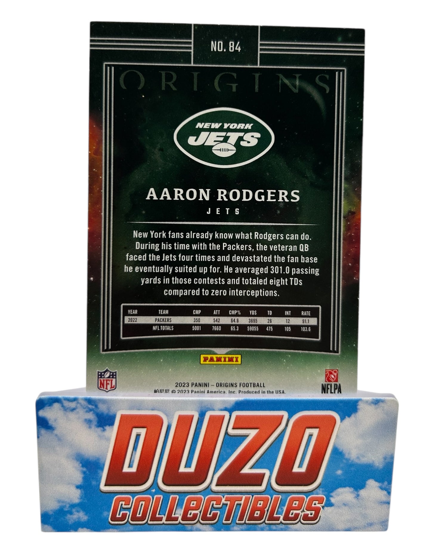Aaron Rodgers 2023 Panini Origins No.84