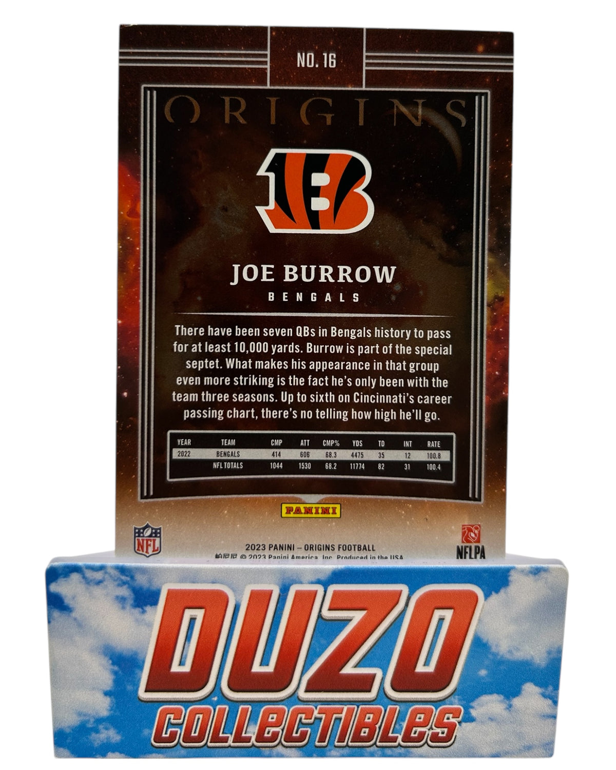 Joe Burrow 2023 Panini Origins No.16