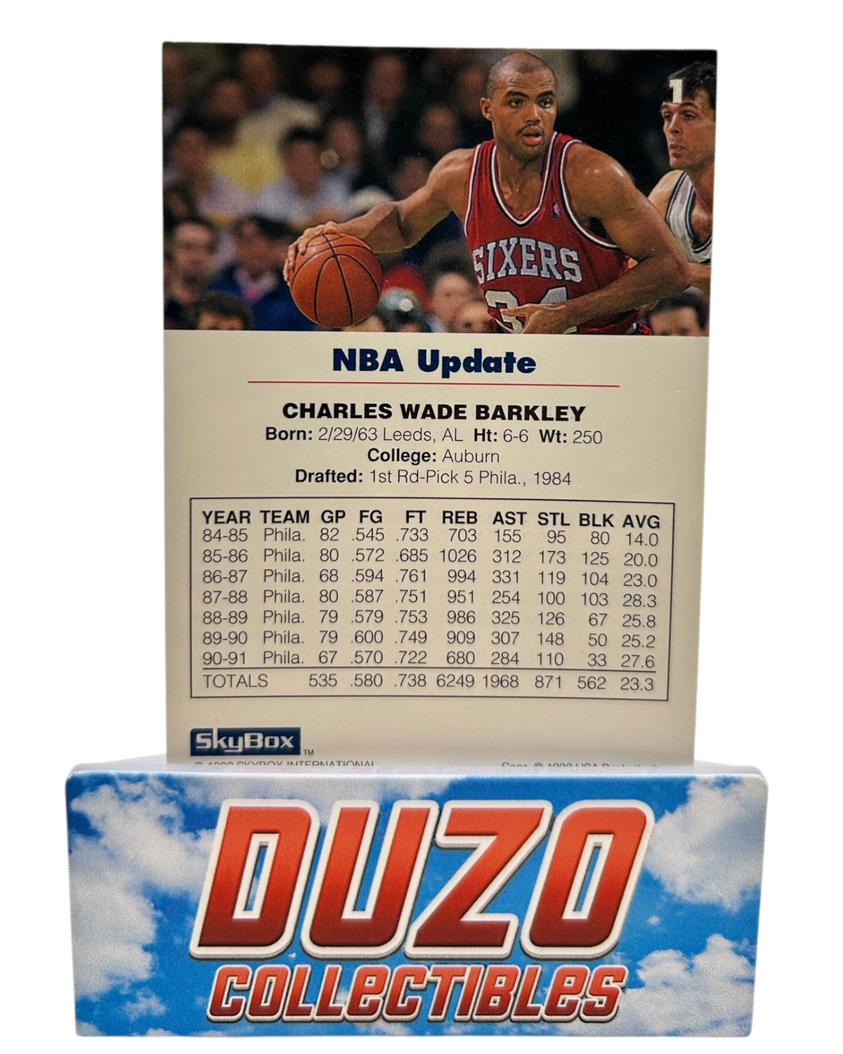 Charles Barkley NBA Update 1992 Skybox International No.1