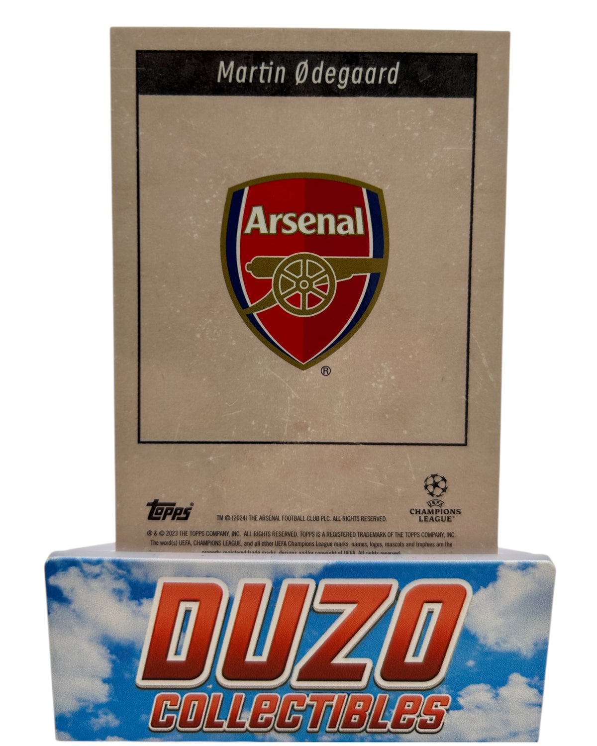 Martin Odegaard Bobblehead 2023-24 Topps Merlin Heritage