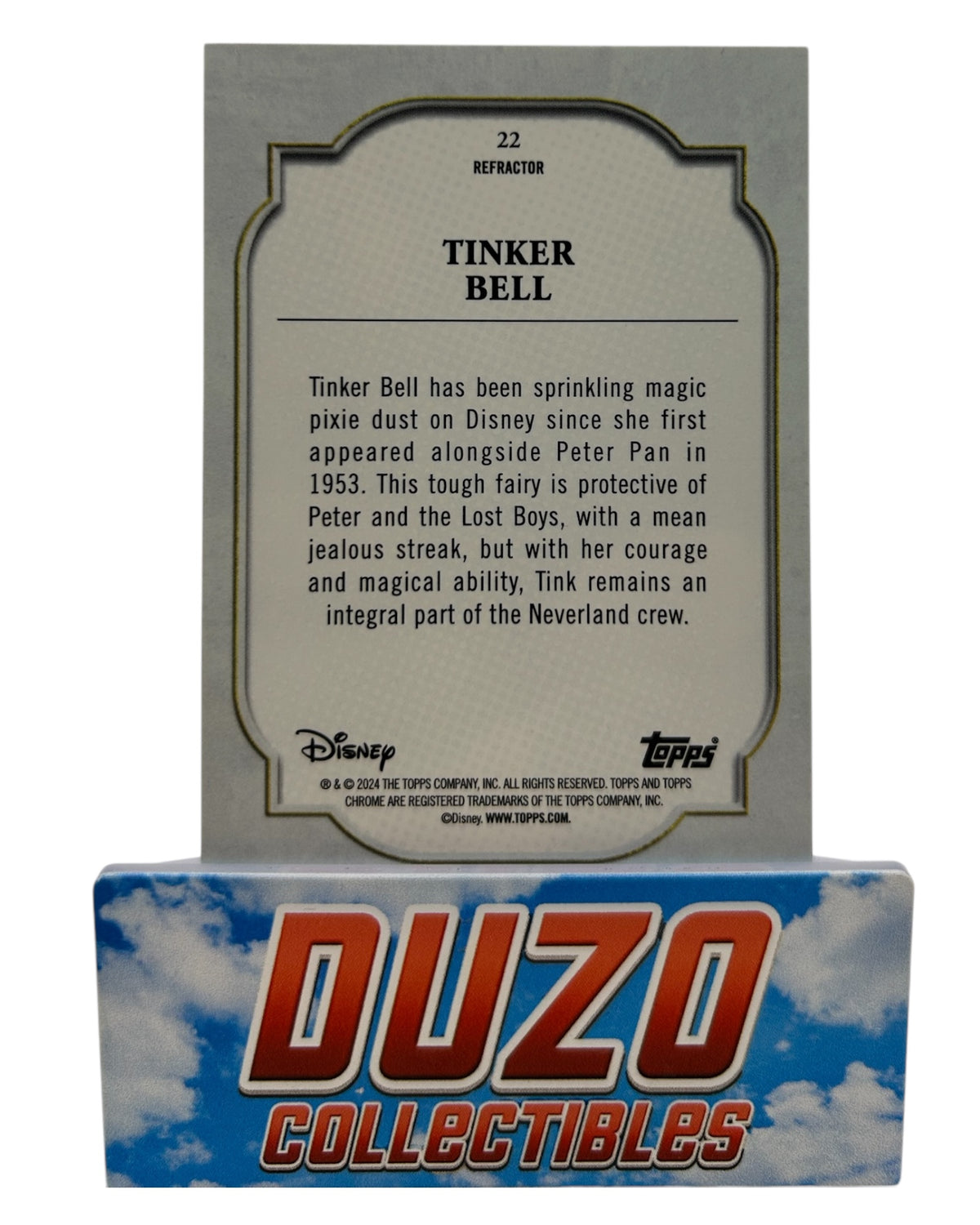 Tinker Bell Refractor Disney Pixar Topps 2024 No.22