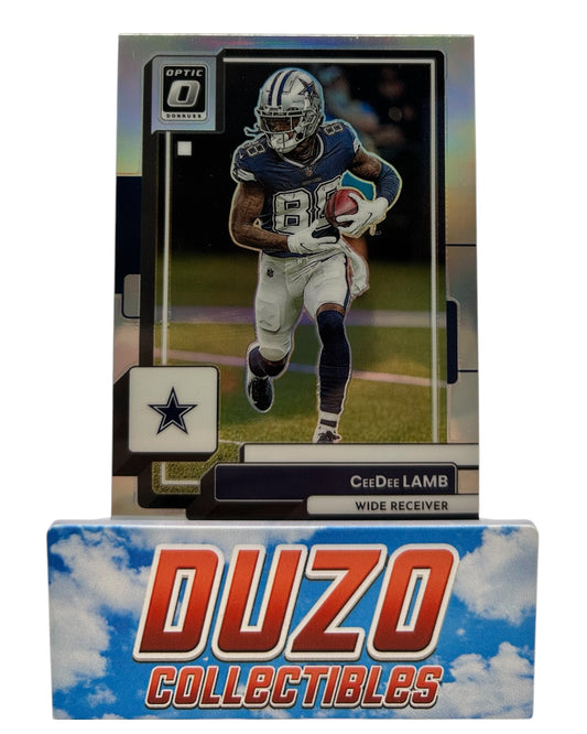 Ceedee Lamb Silver 2022 Panini Donruss Optic No.54