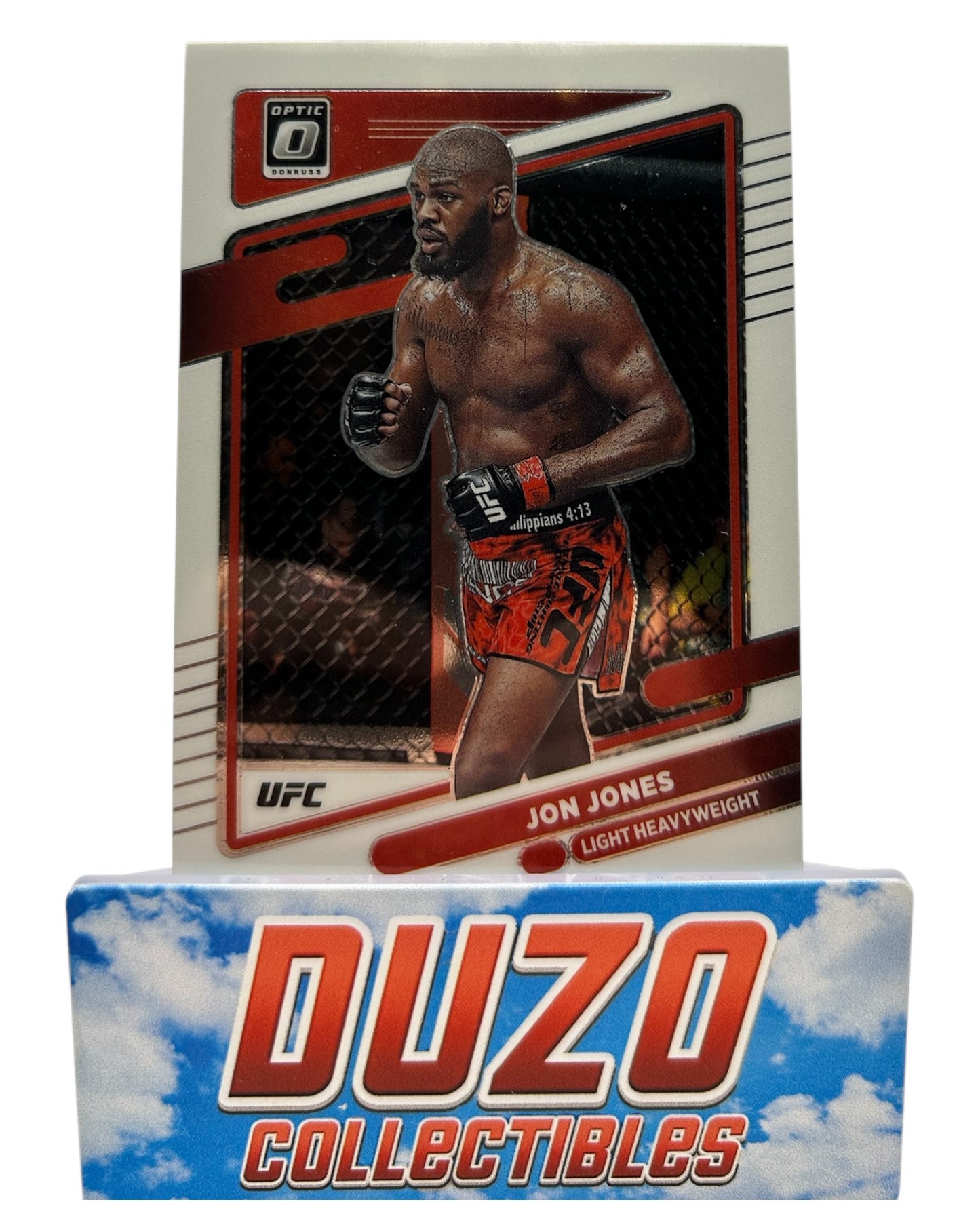 Jon Jones 2022 Panini Donruss Optic UFC No.65