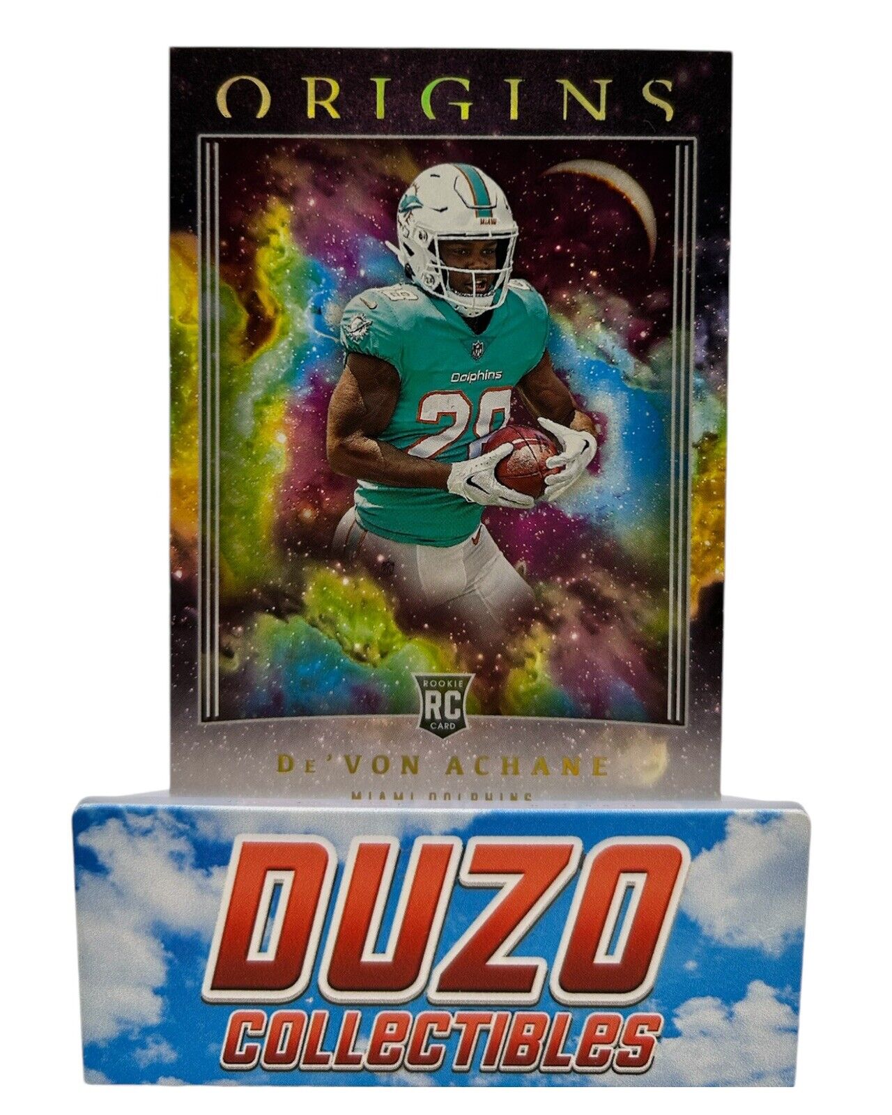 De‘Von Achane Rookie Miami Dolphins Panini Origins 2023 No.130