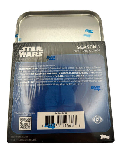 Star Wars Obi-Wan Kenobi Season 1 2023 Tin Box