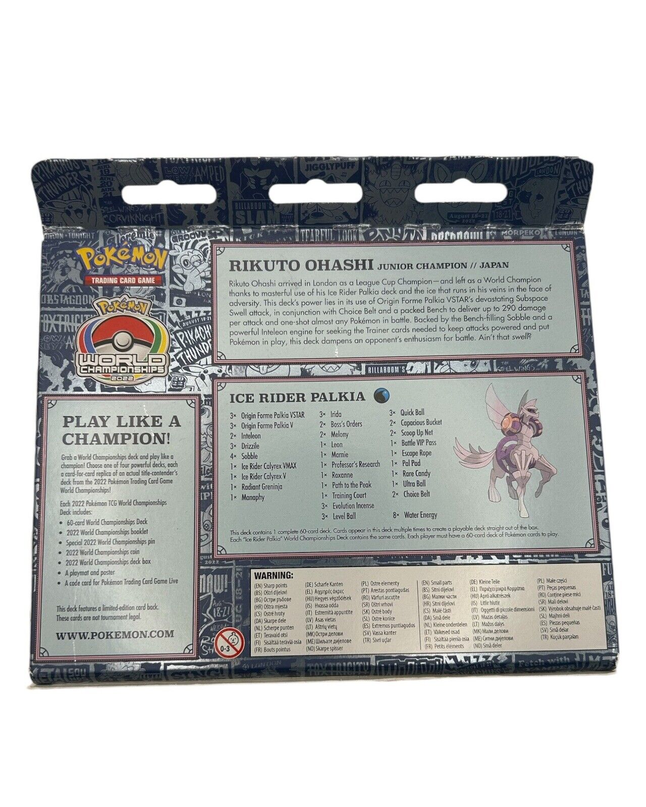 World Championships Collection Box Palkia Pokemon English