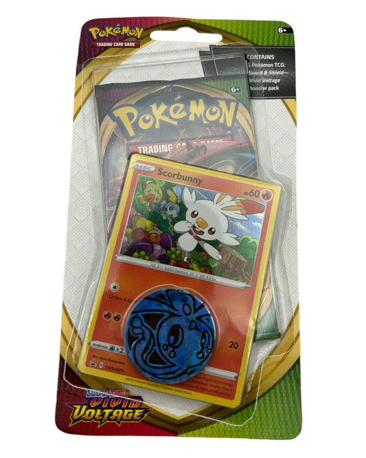 Scorbunny Vivid Voltage Blister Pack Pokemon English