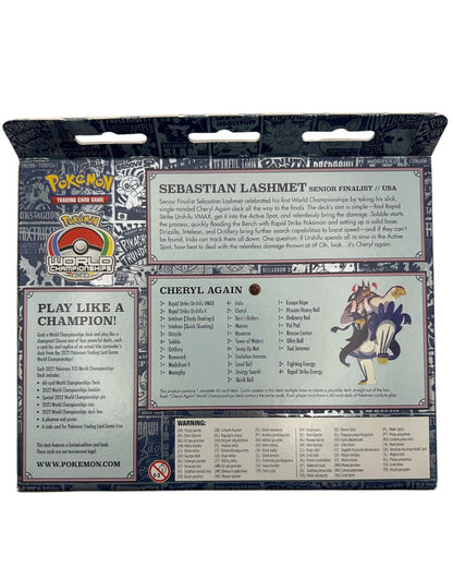 World Championships Collection Box Urshifu Pokemon English