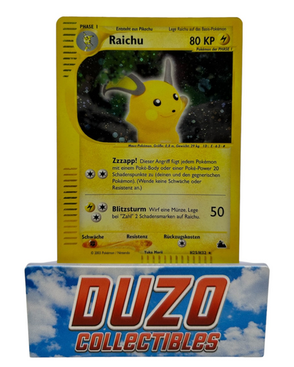 Raichu Holo Skyridge Deutsch Mint-Exzellent Nintendo 2003 H25/H32