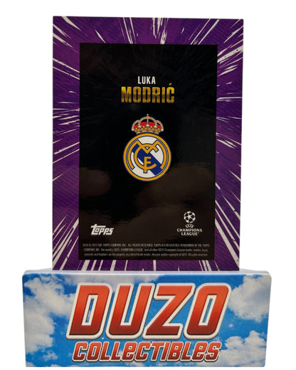 Luka Modric Purple Auto /25 2023 Topps X Whip Gold