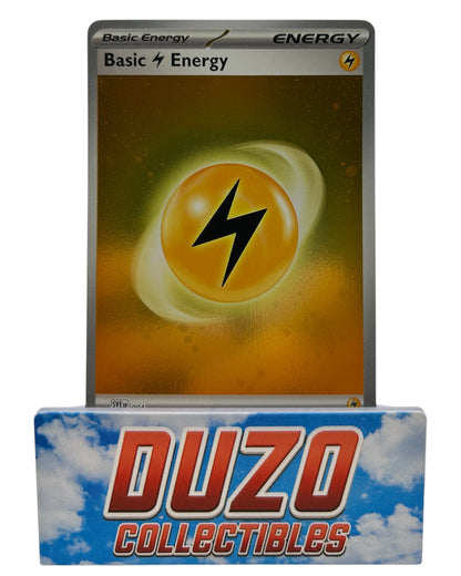 Lightning Basic Energy Holo SVE EN 004 Pokemon 2023 Scarlet and Violet
