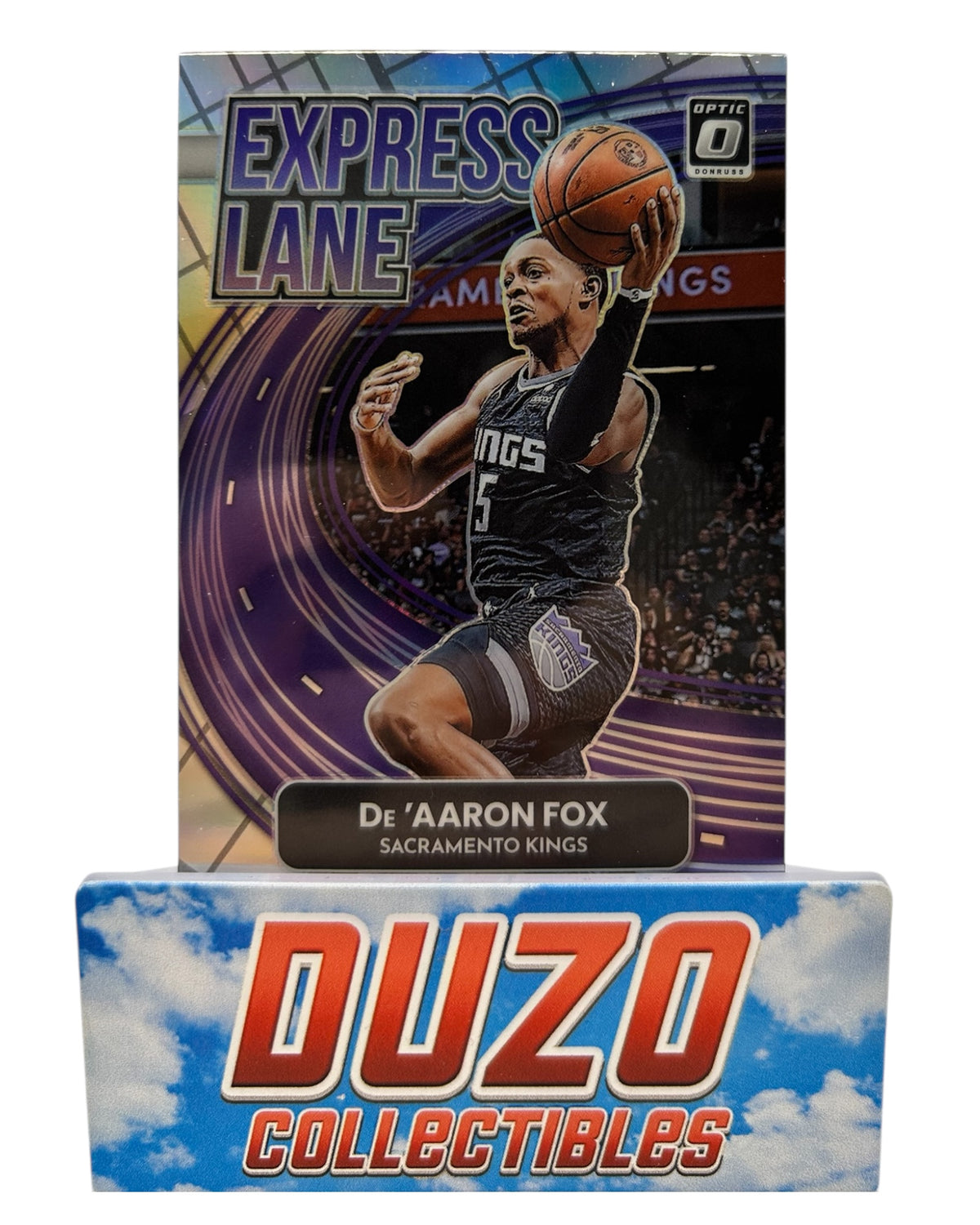De'Aaron Fox Express Lane 2022-23 Panini Donruss Optic No.14