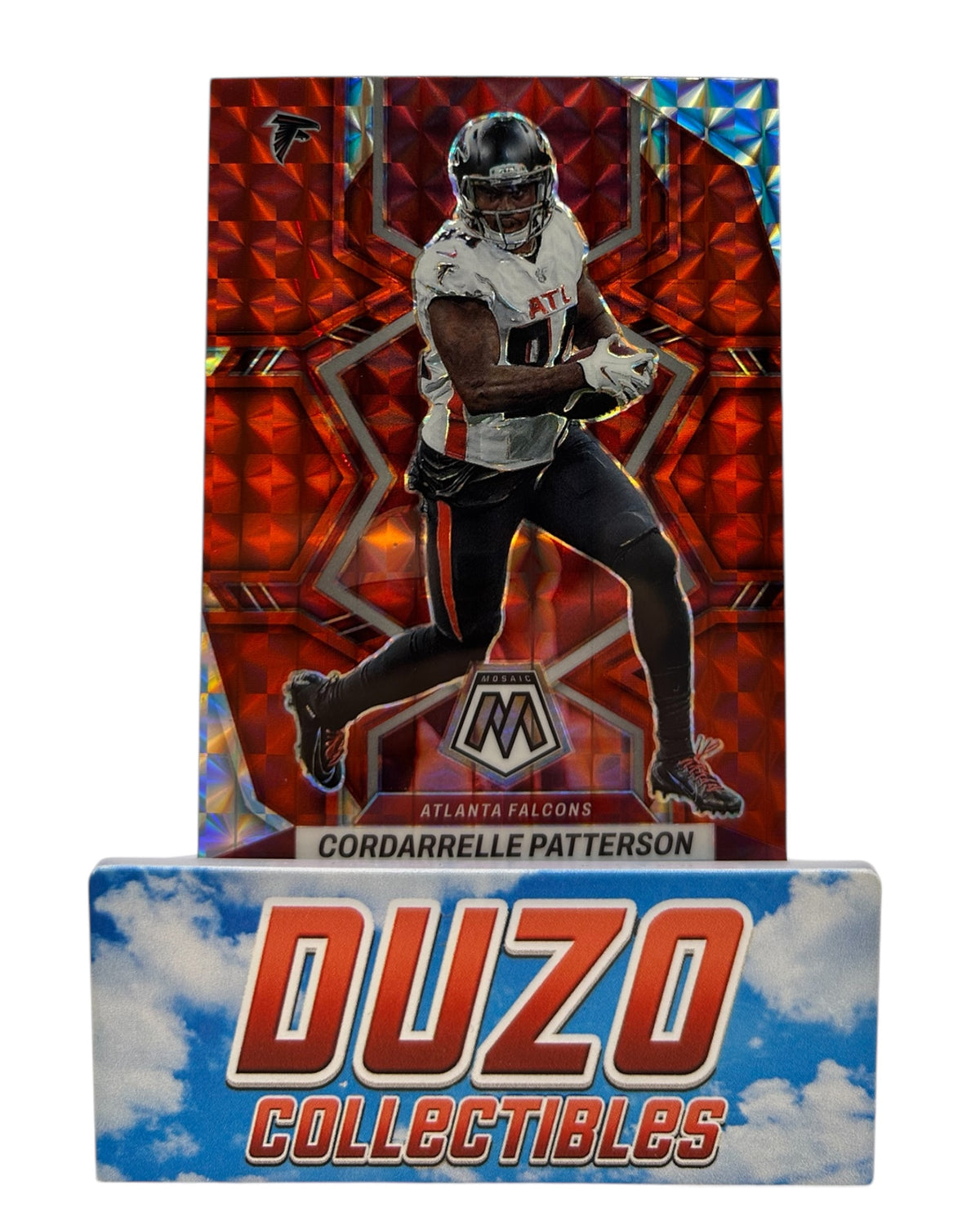 Cordarrelle Patterson Red Mosaic Color-Match 2022 Panini Mosaic No.8