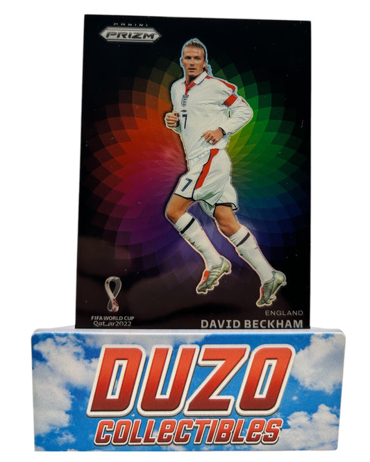 David Beckham ColorWheel CaseHit 2022 Panini Prizm World Cup No.10
