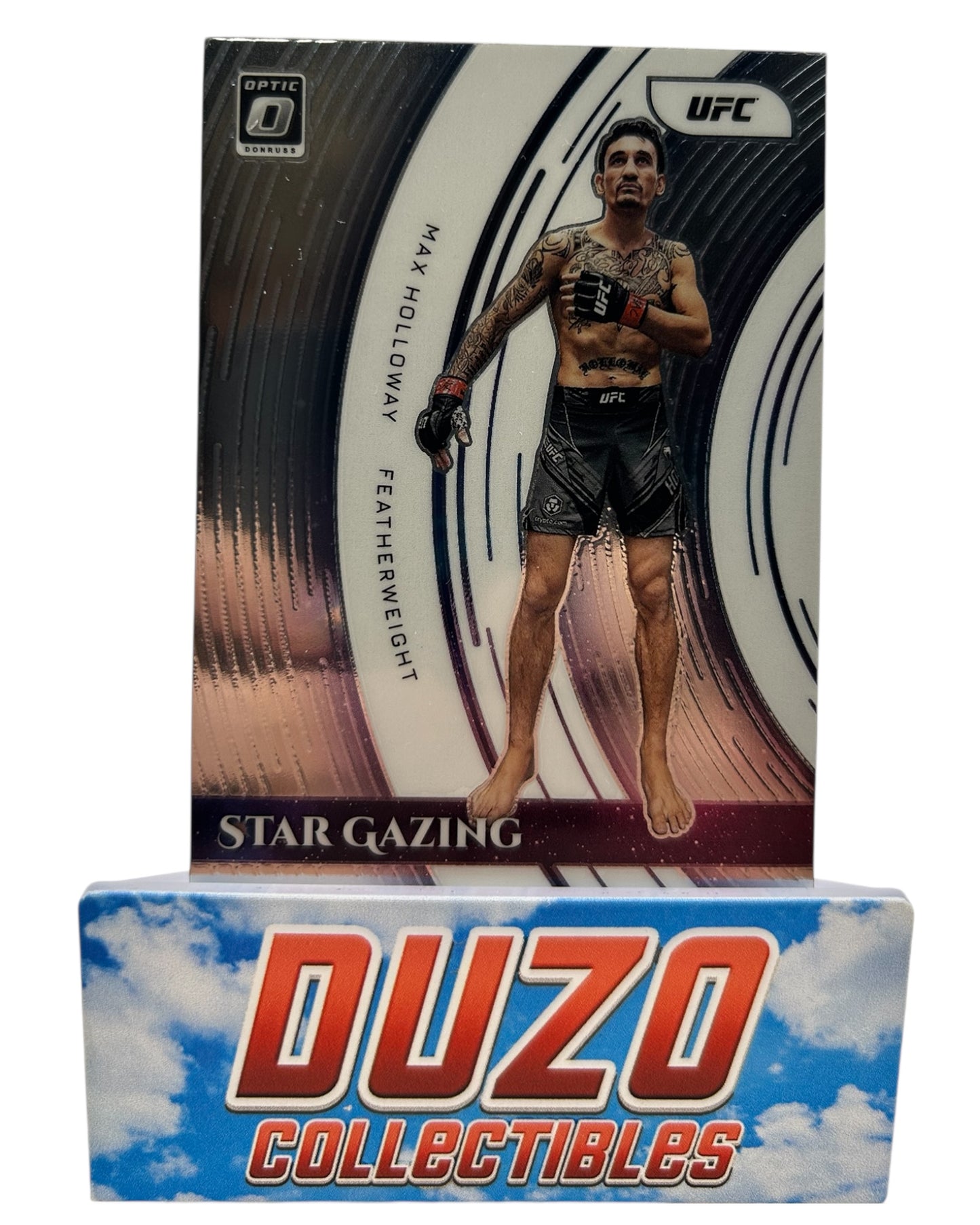 Max Holloway Star Gazing 2022 Panini Donruss Optic UFC No.20