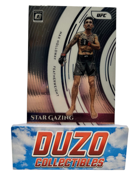 Max Holloway Star Gazing 2022 Panini Donruss Optic UFC No.20