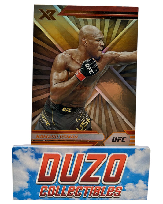Kamaru Usman 2022 Panini Chronicles XR UFC No.298