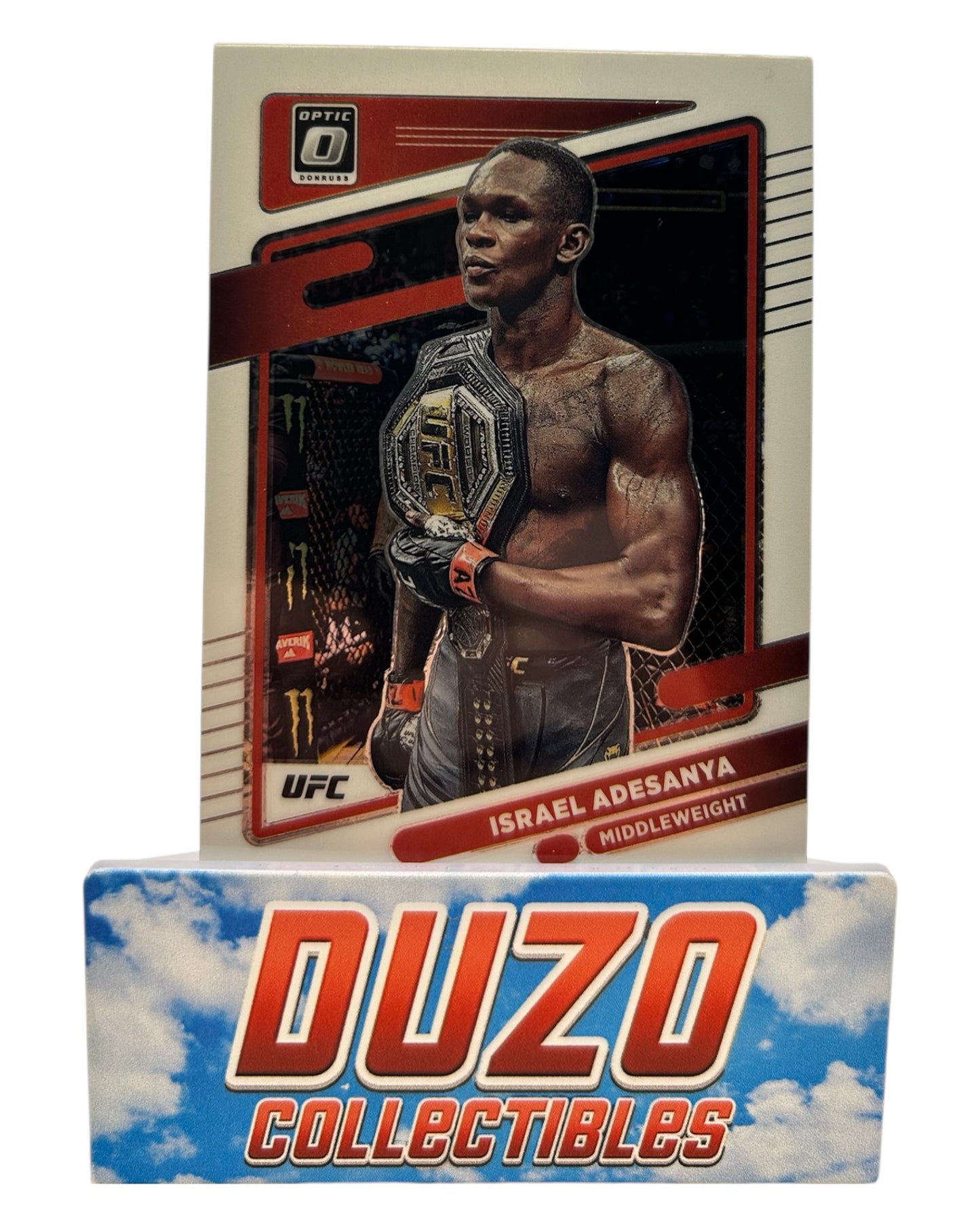 Israel Adesanya 2022 Panini Donruss Optic UFC No.6