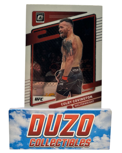 Colby Covington 2022 Panini Donruss Optic UFC No.52