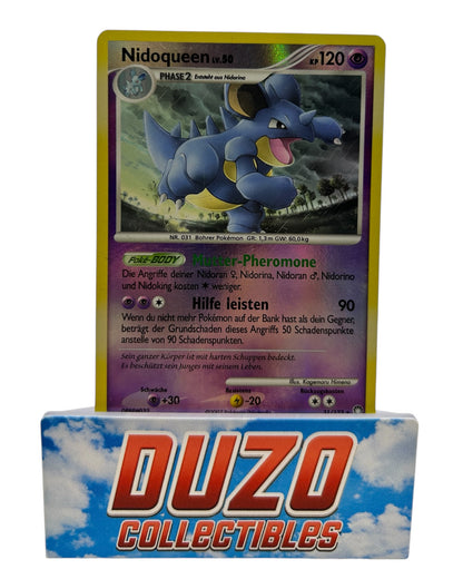Nidoqueen Reverse Holo 2007 Pokemon Mysterious Treasures No.31/123