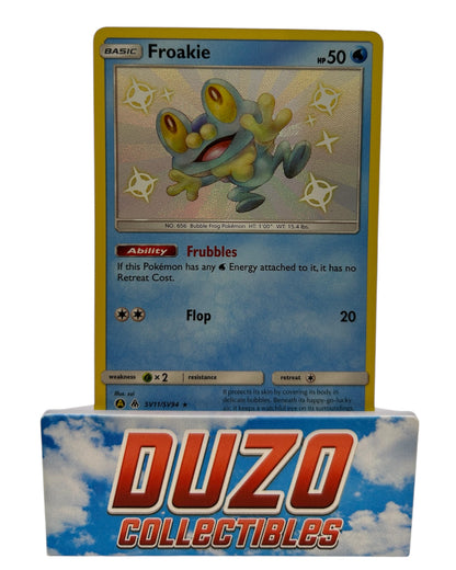 Froakie Baby Shiny 2019 Pokemon Hidden Fates No. SV11/SV94