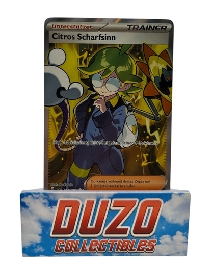 Citros Scharfsinn Full Art Trainer 2023 Pokemon Surging Sparks 229/191