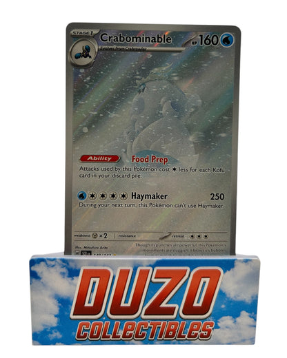 Crabominable Alt Art 2024 Pokemon Stellar Crown No.149/142