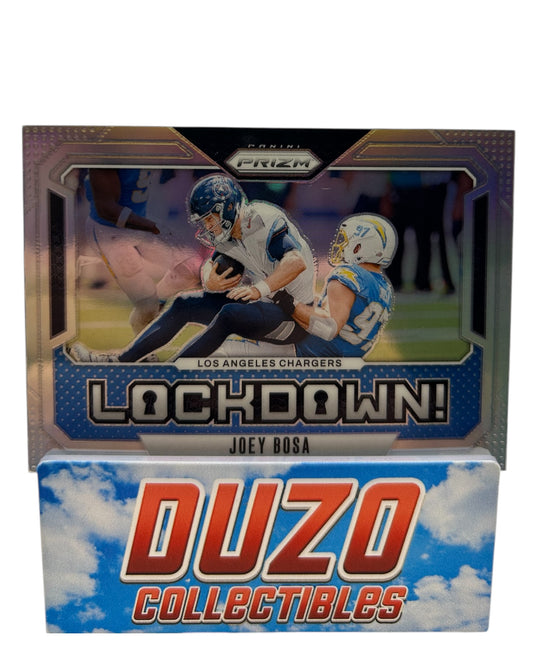 Joey Bosa Silver Lockdown 2024 Panini Prizm No.4