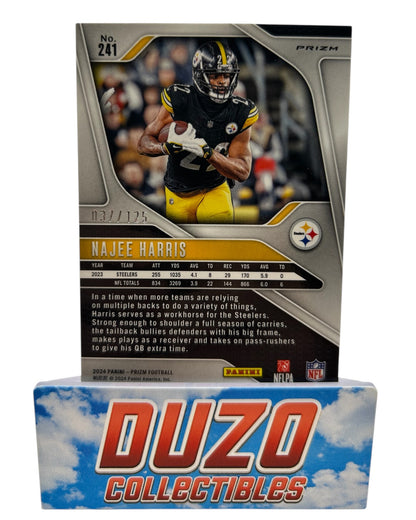 Najee Harris Purple /125 2024 Panini Prizm No.241
