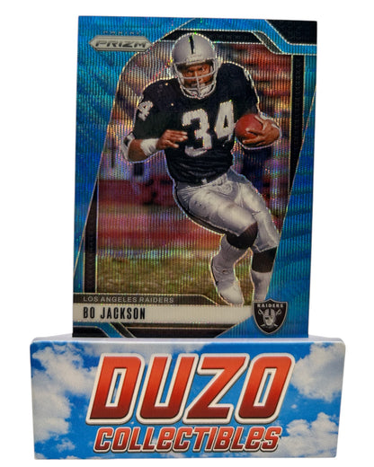 Bo Jackson Blue Wave /230 2024 Panini Prizm No.154