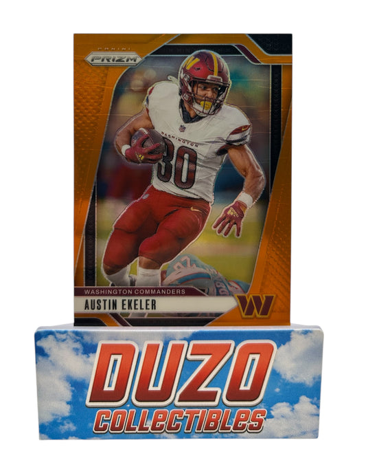 Austin Ekeler Orange /249 2024 Panini Prizm No.287