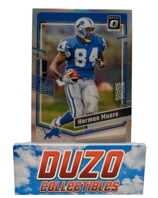Herman Moore Silver 2023 Panini Optic Donruss No.61