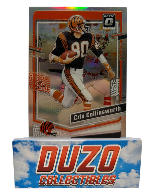 Cris Collinsworth Silver 2023 Panini Optic Donruss No.39