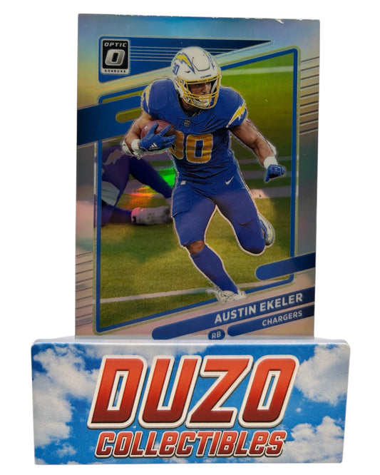 Austin Ekeler Silver 2020 Panini Optic Donruss No.48