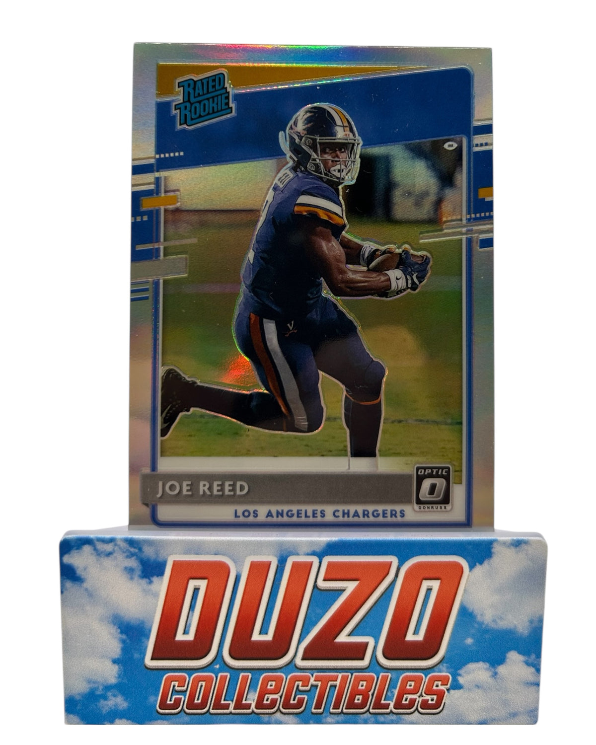 Joe Reed Rated Rookie Silver 2020 Panini Optic Donruss No.196