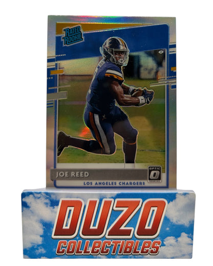 Joe Reed Rated Rookie Silver 2020 Panini Optic Donruss No.196