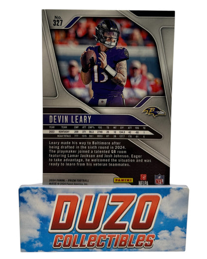 Devin Learny Rookie 2024 Panini Prizm No.327