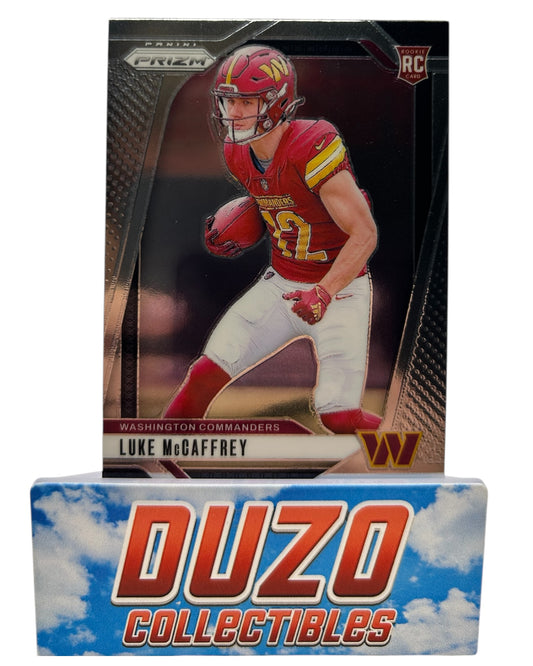 Luke McCaffrey Rookie 2024 Panini Prizm No.367