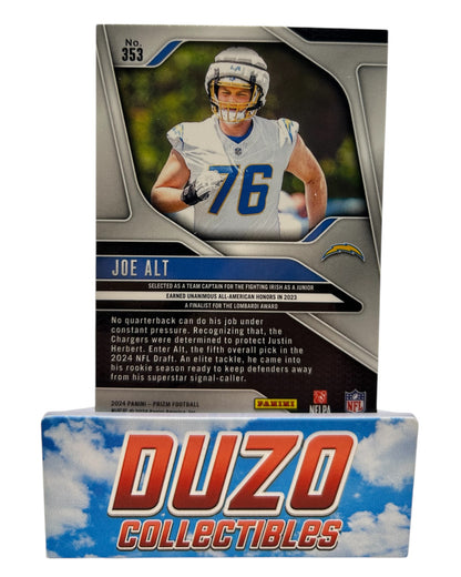 Joe Alt Rookie 2024 Panini Prizm No.353