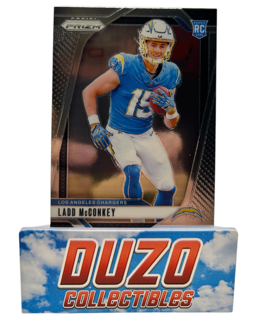 Ladd McConkey Rookie 2024 Panini Prizm No.365