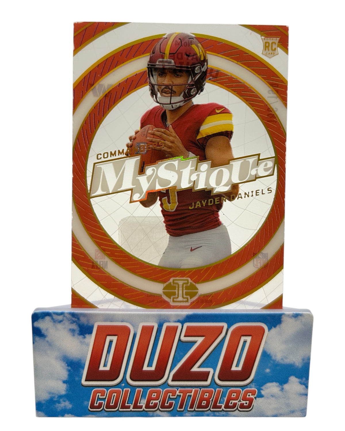 Jayden Daniels Rookie Mystique Orange /199 2024 Illusions No.4