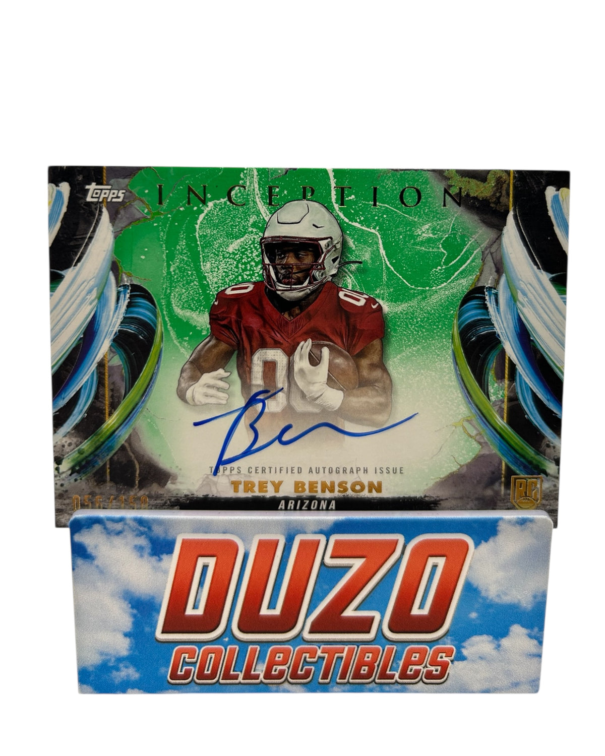 Trey Benson Rookie Variation OnCard Auto /150 2024 Topps Inception No.RAV-TB